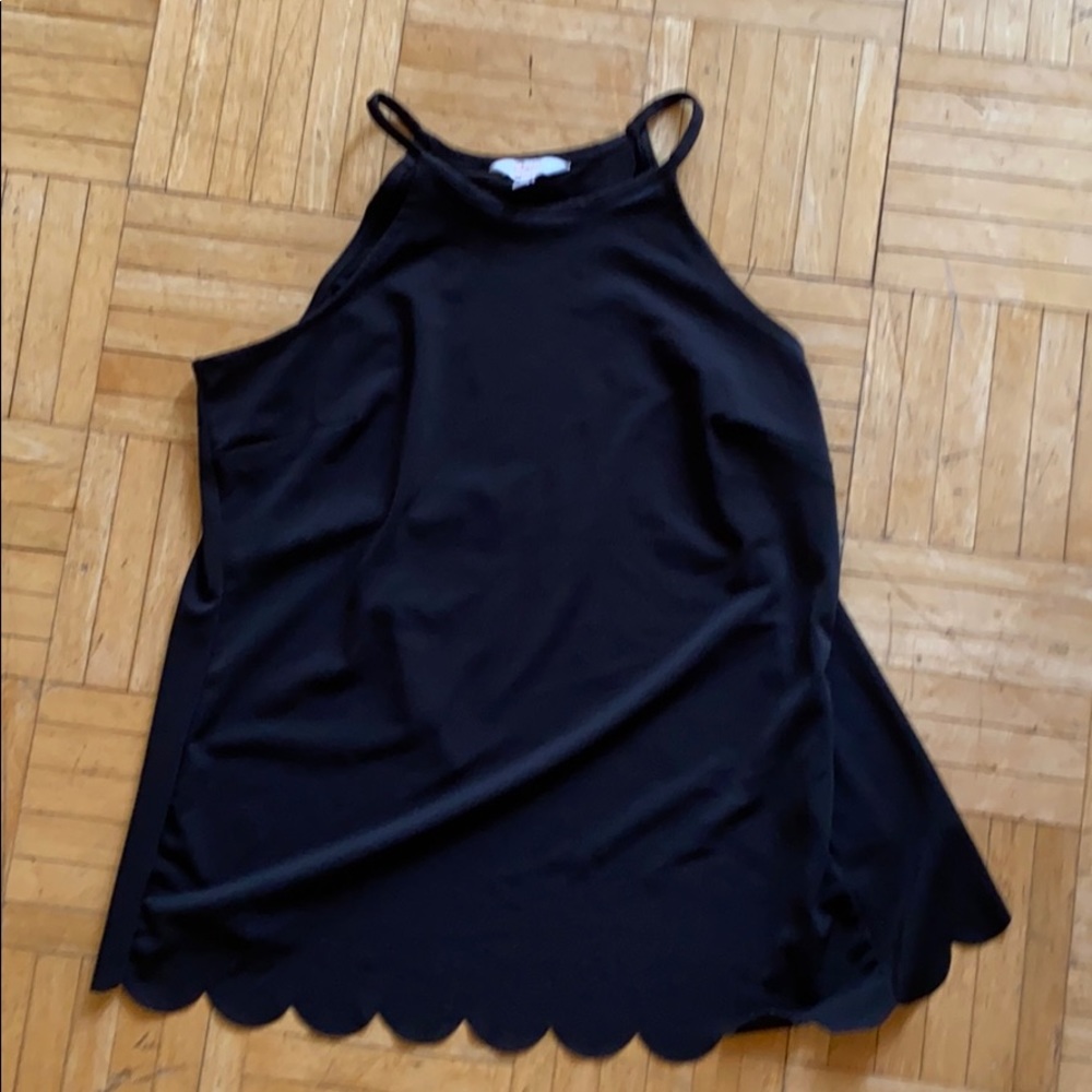 Black dress top